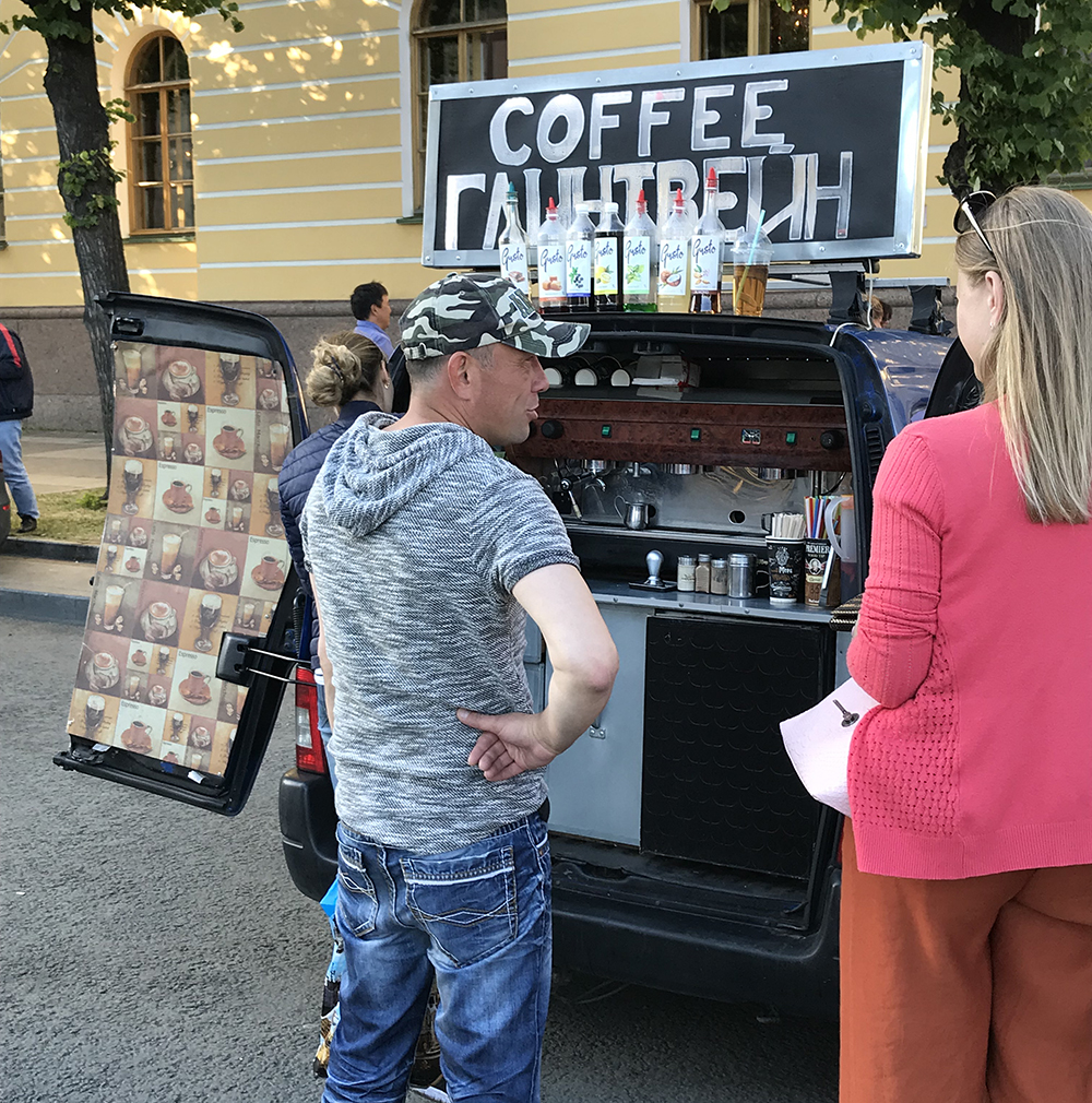 Russian Coffee Van